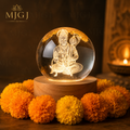Divine Crystal Lamps | USB Cable & LED Wooden Base