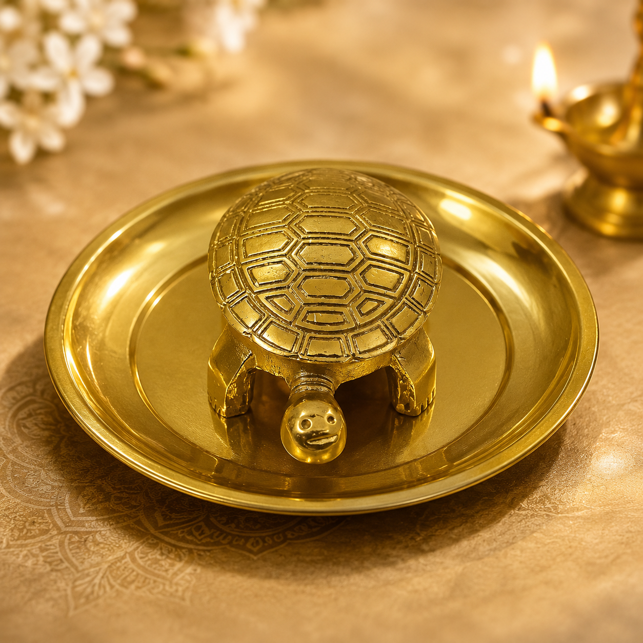 Wish Fulfilment Kachua Yantra Plate