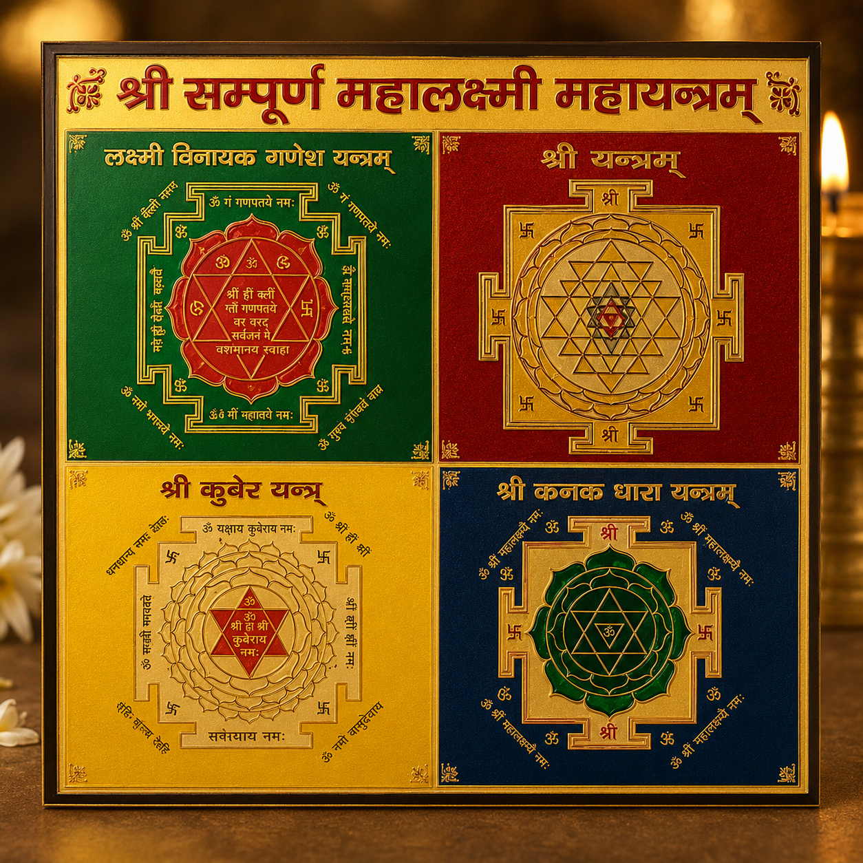 Shri Sampoorn Mahalaxmi Mahayantram Yantra
