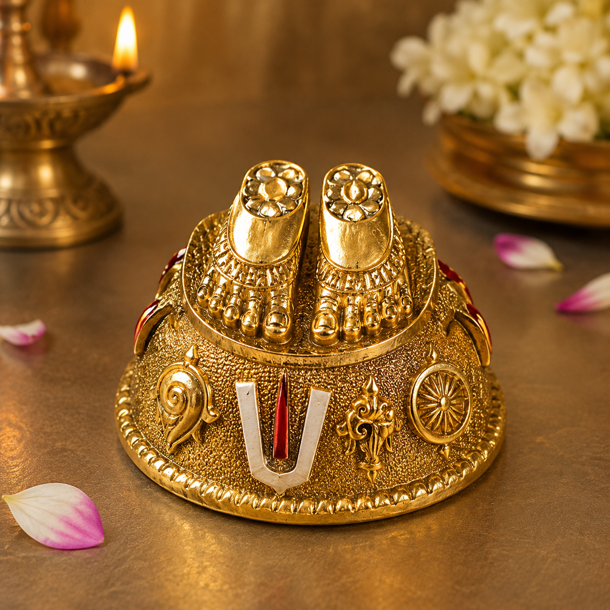 Balaji Charan with Shanku Chakra Namam